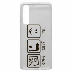 Чохол для Huawei P30 Eat Sleep Roblox - PrintSalon