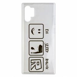 Чохол для Samsung Note 10 Plus Eat Sleep Roblox - PrintSalon