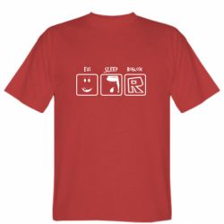 Чоловіча футболка Stedman Eat Sleep Roblox - PrintSalon
