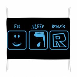Прапор Eat Sleep Roblox