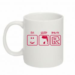 Чашка 320ml Eat Sleep Roblox