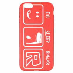 Чохол для iPhone 6 Plus/6S Plus Eat Sleep Roblox - PrintSalon