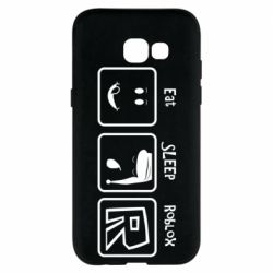 Чохол для Samsung A5 2017 Eat Sleep Roblox - PrintSalon