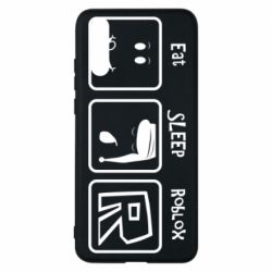 Чохол для Huawei P20 Eat Sleep Roblox - PrintSalon