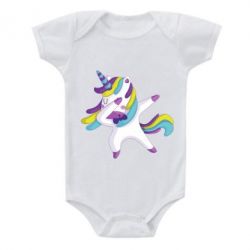 Детский бодик Единорог делает дэббинг - PrintSalon