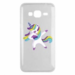 Чехол для Samsung J3 2016 Единорог делает дэббинг - PrintSalon