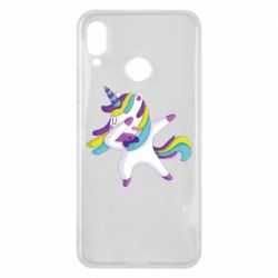 Чехол для Huawei P Smart Plus 2018 Единорог делает дэббинг - PrintSalon