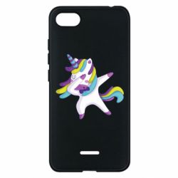 Чехол для Xiaomi Redmi 6A Единорог делает дэббинг - PrintSalon