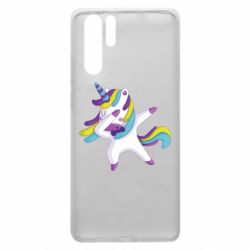 Чехол для Huawei P30 Pro Единорог делает дэббинг - PrintSalon
