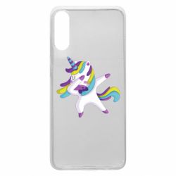Чехол для Samsung A70 Единорог делает дэббинг - PrintSalon