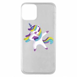 Чехол для iPhone 11 Единорог делает дэббинг - PrintSalon