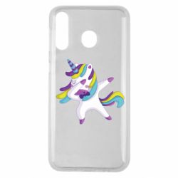 Чехол для Samsung M30 Единорог делает дэббинг - PrintSalon