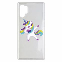 Чехол для Samsung Note 10 Plus Единорог делает дэббинг - PrintSalon