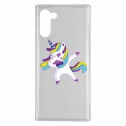 Чехол для Samsung Note 10 Единорог делает дэббинг - PrintSalon
