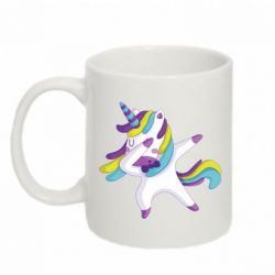 Чашка 320ml Единорог делает дэббинг-PrintSalon Чашка 320ml Единорог делает дэббинг