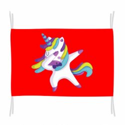 Флаг Единорог делает дэббинг - PrintSalon