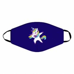 Маска многоразовая Единорог делает дэббинг - PrintSalon