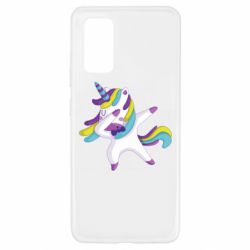 Чехол для Samsung A32 4G Единорог делает дэббинг - PrintSalon