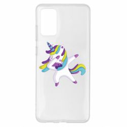 Чехол для Samsung S20+ Единорог делает дэббинг - PrintSalon