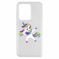 Чехол для Samsung S20 Ultra Единорог делает дэббинг - PrintSalon