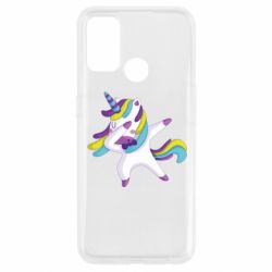Чехол для Oppo A53/A32/A33 Единорог делает дэббинг - PrintSalon
