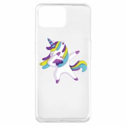 Чехол для Oppo A73 Единорог делает дэббинг - PrintSalon