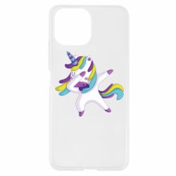 Чехол для Xiaomi Mi11 Lite Единорог делает дэббинг - PrintSalon