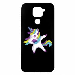 Чехол для Xiaomi Redmi Note 9/Redmi 10X Единорог делает дэббинг - PrintSalon