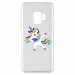Чехол для Samsung S9 Единорог делает дэббинг - PrintSalon