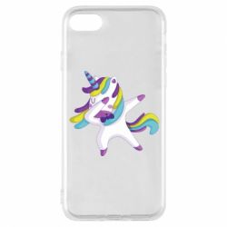 Чехол для iPhone 8 Единорог делает дэббинг - PrintSalon