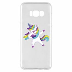 Чехол для Samsung S8 Единорог делает дэббинг - PrintSalon