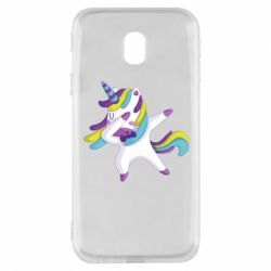 Чехол для Samsung J3 2017 Единорог делает дэббинг - PrintSalon