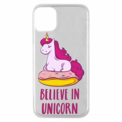 Чохол для iPhone 11 Pro Єдиноріг з пончиком