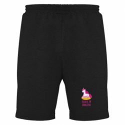 Мужские шорты Единорог с пончиком - PrintSalon