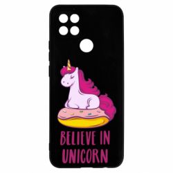 Чехол для Oppo A15s/A15 Единорог с пончиком - PrintSalon