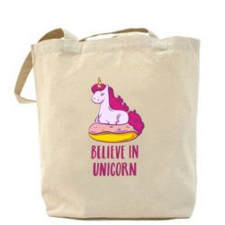 Эко-сумка Единорог с пончиком - PrintSalon