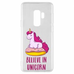 Чехол для Samsung S9+ Единорог с пончиком - PrintSalon
