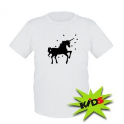 Детская футболка Единорог - PrintSalon