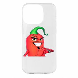 Чехол для iPhone 14 Pro Эдисон Перец - PrintSalon