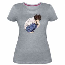 Женская премиум футболка El Death Note - PrintSalon