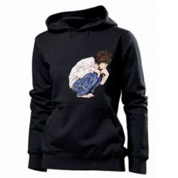 Женское худи El Death Note - PrintSalon