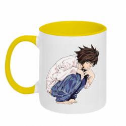 Чашка двухцветная 320ml El Death Note - PrintSalon