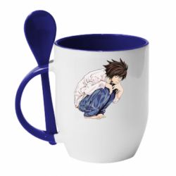Чашка с ложкой El Death Note - PrintSalon