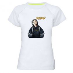 Женская футболка для спорта Элджей - PrintSalon