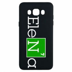 Чехол для Samsung J7 2016 Elena - PrintSalon