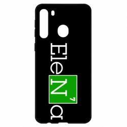 Чехол для Samsung A21 Elena - PrintSalon