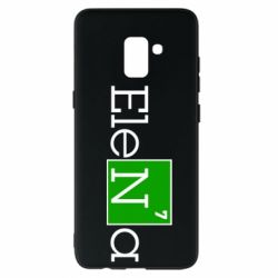 Чехол для Samsung A8+ 2018 Elena - PrintSalon