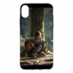 Чехол для iPhone X/Xs Ellie Plays Guitar - PrintSalon