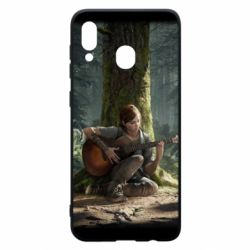 Чехол для Samsung A20 Ellie Plays Guitar - PrintSalon