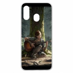 Чехол для Samsung A40 Ellie Plays Guitar - PrintSalon